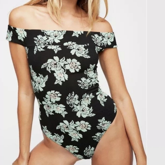 Intimately Free People So Much Off Shoulder Bodysuit - Picture 1 of 4